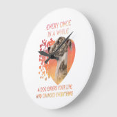 Womens Every Once In A While A Dog Enters Grote Klok (Hoek)