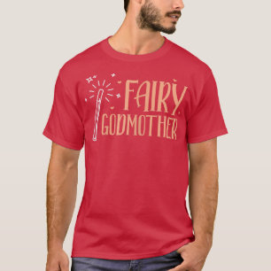Womens Fairy Godmoeder God Moeder Godparent T-shirt