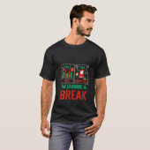 Womens First Data Then Christmas I m Earning Winte T-shirt (Voorkant volledig)