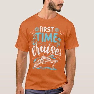 Womens Firstime Cruiser First Cruise Ship Vacation T-shirt