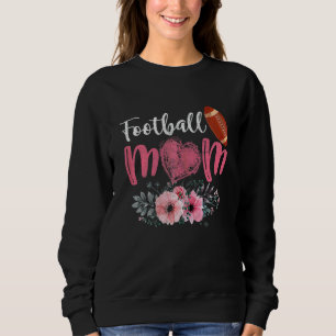 Womens Football Moeder Bloemen Moederdag American  Trui