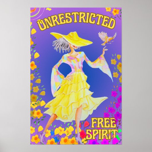 Women's Free Spirit Poster (Voorkant)
