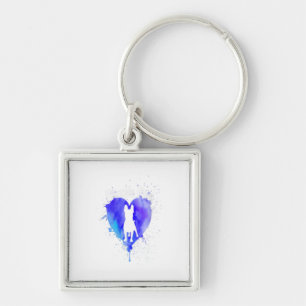 Womens Frenchie mama French Bulldog Dog mama Sleutelhanger