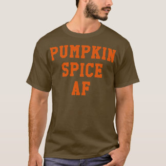 Womens Funny Autumn Herfst Pumpkin Spice AFT-Shirt T-shirt
