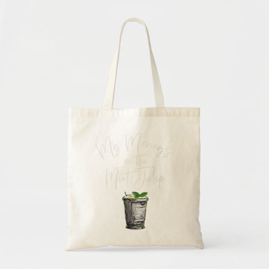 Womens Funny Derby Day and mint juleps, Kentucky h Tote Bag (Voorkant)