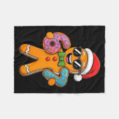 Womens Funny Gingerbread Six Seven 67 Ice Cream Ch Fleece Deken (Voorkant (Horizontaal))