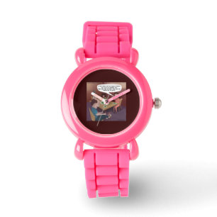 Womens Funny Mushroom/Fungi Watch Horloge