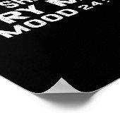 Womens Funny Quote Graphic Thou Shalt Not Try Me, Poster (Hoek)