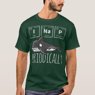 Womens Funny Science I NAP Periodic Table Meme Meh T-shirt
