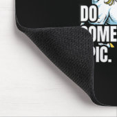 Womens Funny Spacecore Motivational Graphic, Do So Muismat (Hoek)