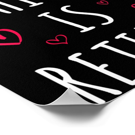 Womens Funny This Hot Chick Is Retired, Woman, Mot Poster (Hoek)