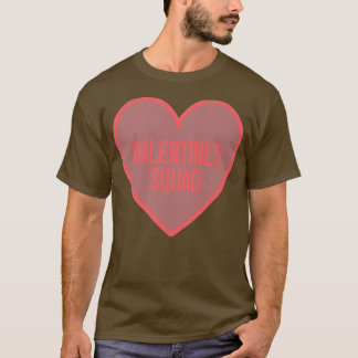Womens Galentines Day Squad BFF Valentijnsdag Fri T-shirt