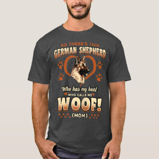 Womens German Shepherd Owner Dog German Shepherd W T-shirt