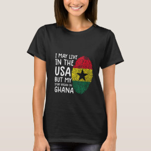 Womens Ghana Shirt Mannen Ghana Flag Shirt Vrouwen