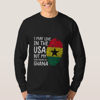 Womens Ghana Shirt Mannen Ghana Flag Shirt Vrouwen