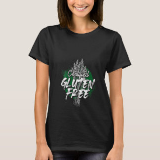 Womens Gluten Gecertificeerd Gluten Vrij T-shirt