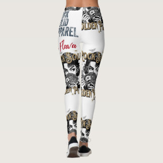Womens Golden Power Leggings
