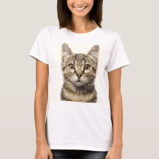 Womens Grafisch Kat Tee Shirt