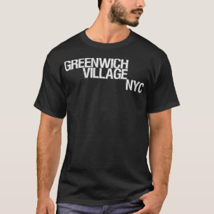 Womens Greenwich Village NYC , New York City Gear, T-shirt