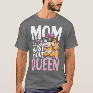 Womens Guinea Pig Mam voor een Guinee-Bisschop Mam T-shirt