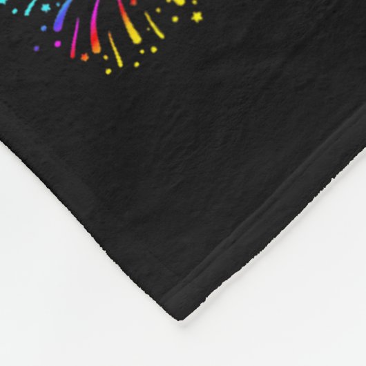 Womens Hallothanksmas & A Happy New Year Firew Fleece Deken (Hoek)