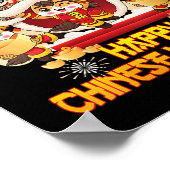 Womens Happy Chinese New Year 2026 Year Of The Hor Poster (Hoek)