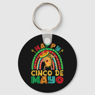 Womens Happy Cinco De Mayo Mexicaanse Fiesta 5 De  Sleutelhanger