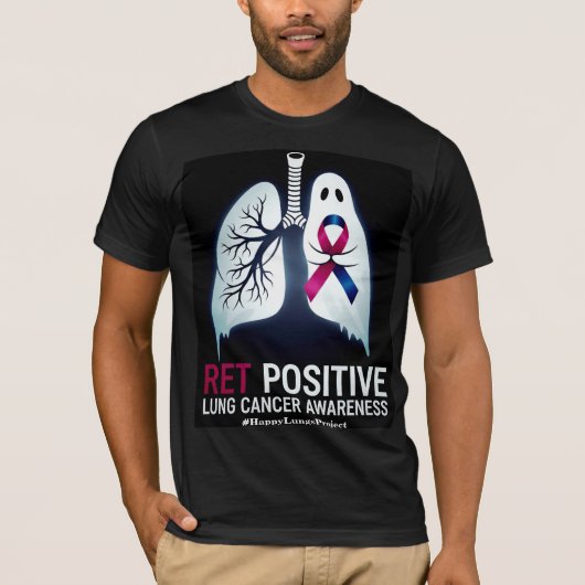 Women's Happy Lungs Project Fundraiser Shirt v4 (Voorkant)