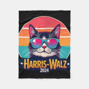 Womens Harris W 2024 Cat Sungles Retro  Poc Fleece Deken