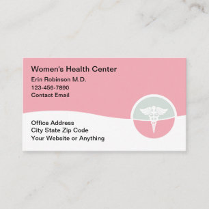 Women's Health Medical Doctor Visitekaartjes
