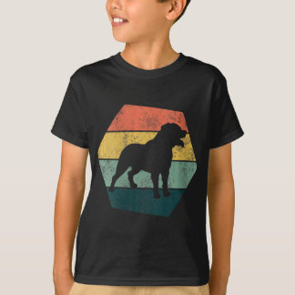 Womens Hexagon Rottweiler Gift Rottweiler T-shirt