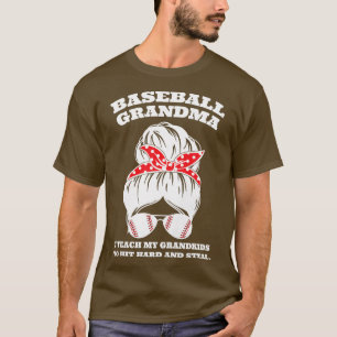 Womens honkbaloma. Ik geef mijn kleinkinderen een T-shirt