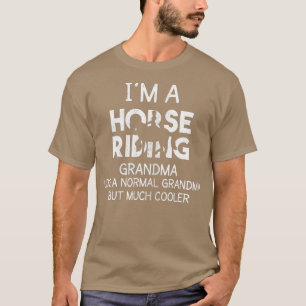 Womens Horse Grandma T-Shirt