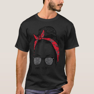 Womens Ice Hockey Bandana Sunbribril Mam Moth T-shirt