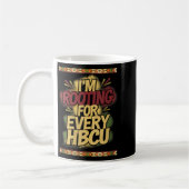 Womens I'm Rooting For Every Hbcu - Rooting Suprt Koffiemok (Links)