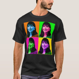 Womens Jo Jorgensen voor President Pop Art Graphic T-shirt