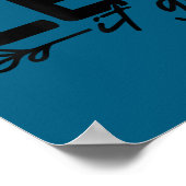 Womens Just Let It Go Sitive Quote Insrational Mot Poster (Hoek)