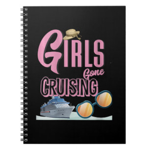 Womens Jute Pet Girls Gone Cruising Notitieboek
