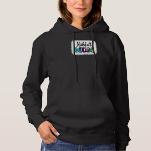 Womens Kickball Ma Tie Dye Cheetah Print Women G Hoodie