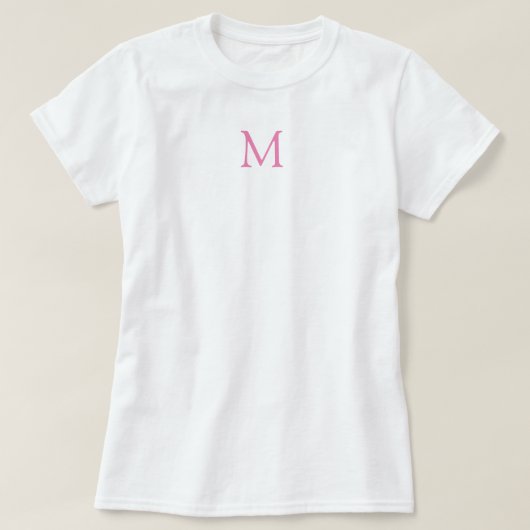 Womens Kleding Apparel Tshirts Monogram Sjabloon (Design voorkant)