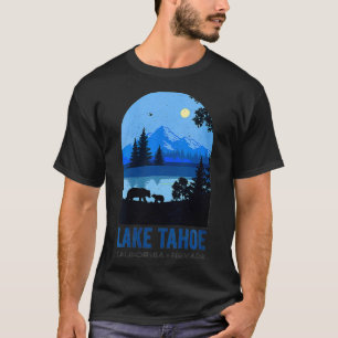 Womens Lake Tahoe California Nevada Zomer Vakantie T-shirt