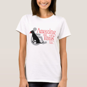 Womens lange hoes van de schouder t-shirt