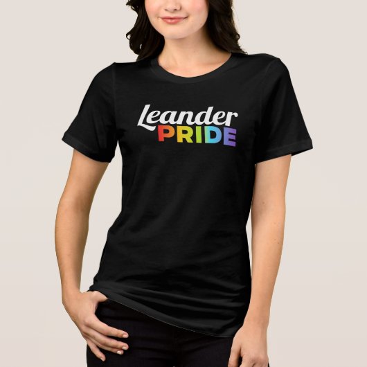 Women's Leander Pride T-Shirt (Voorkant)