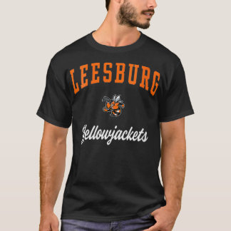 Womens Leesburg High School Yellowjackets VNeck T-shirt