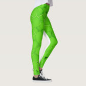 Womens leggings Fresh Mint Bladeren Kleur (Rechts)
