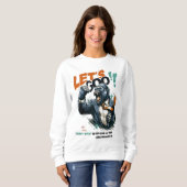 WOMEN'S LET'S GOO LESSONS LEARN SWEATSHIRT (Devant entier)
