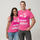 Womens Lineechtgenote Funny Lineworkers Wiens T-shirt (Unisex)