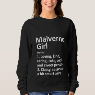 Womens Malverne Girl Ny New York Funny City Home R Trui