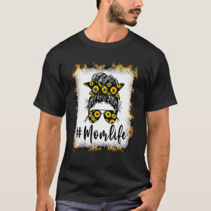 Womens Mam Life Bleken mama Life Sunflower Mess T-shirt
