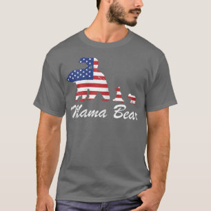 Womens Mama Beer met drie Cubaanse moeder Amerikaa T-shirt